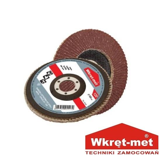LAMELLÁS CSISZOLÓTÁRCSA D=125 MM P120 WKRET-MET