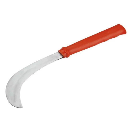 kerti bozótvágó kés (machete), teljes/penge hossz: 430/210mm, penge: 65MN acél, nyél: műanyag