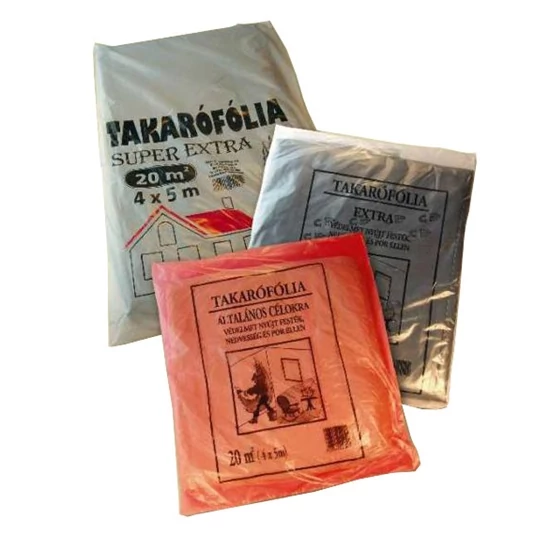 TAKARÓFÓLIA LÉTRÁZHATÓ 4X5M