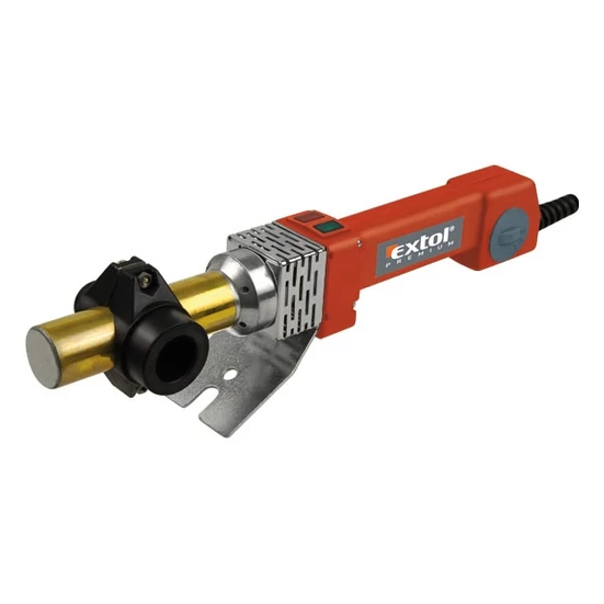 Műanyagcső hegesztő gép, 800W, PTW 90, cserélhető fejek:16-20-25-32mm, 0-260°C
