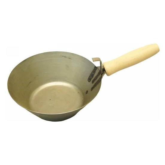 Kőműves serpenyő 160 mm acél