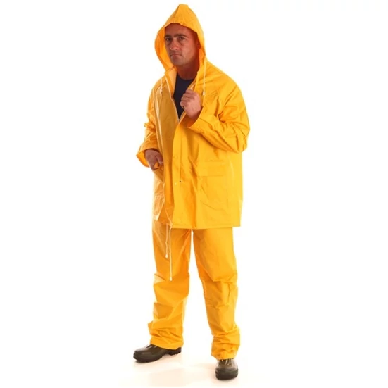 ESŐKABÁT ÉS NADRÁG SÁRGA PVC (2XL)