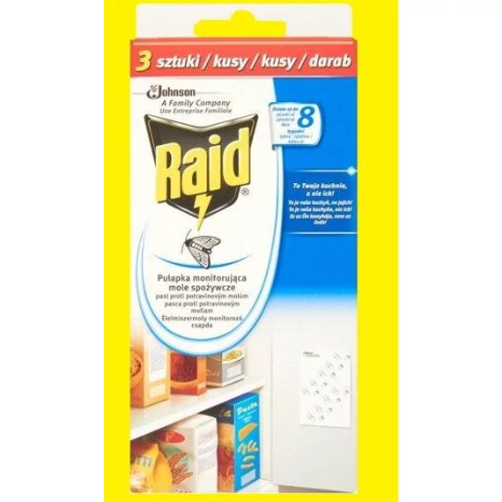Raid Élelmiszermoly csapda   3 db-os