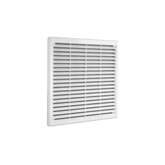 SZELLŐZŐRÁCS 150X150MM MŰANYAG FEHÉR (HÁLÓS)