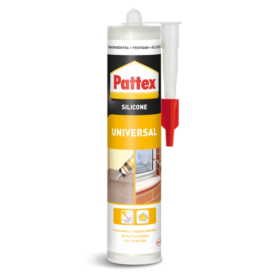 SZILIKON 280 ML UNIVERZÁLIS SZÍNTELEN PATTEX