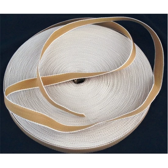 REDŐNYHEVEDER MŰSZÁL 14MM BEIGE 50FM