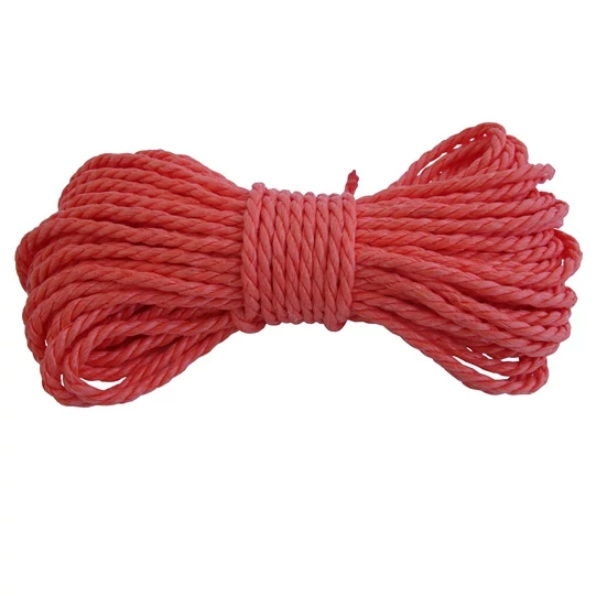 SODROTT KÖTÉL D=6 PP NARANCS 20M