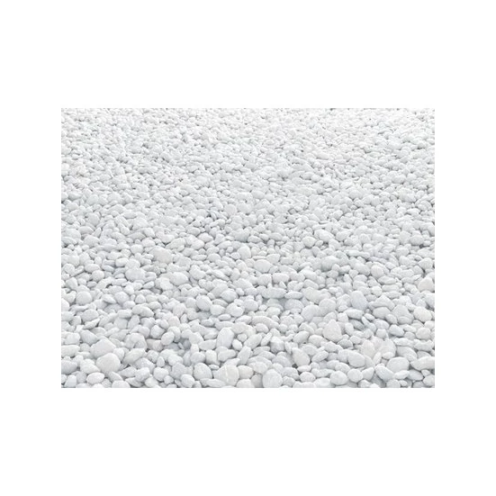 Carrara márványkavics fehér 8 mm - 16 mm 15 kg/zsák