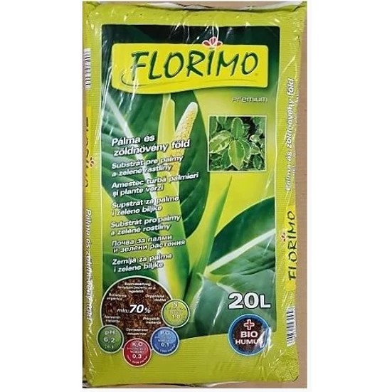 FLORIMO Virágföld Pálma-Zöldnöv.   20/1