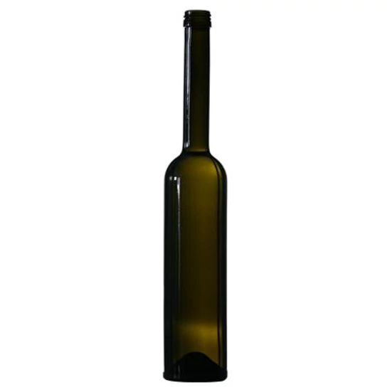 Díszüveg platin oliv 0,5 literes