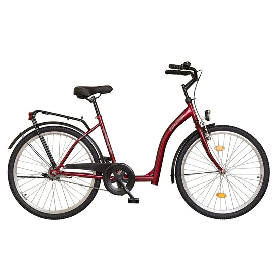 26" Hunyadi kontr.női kp piros
