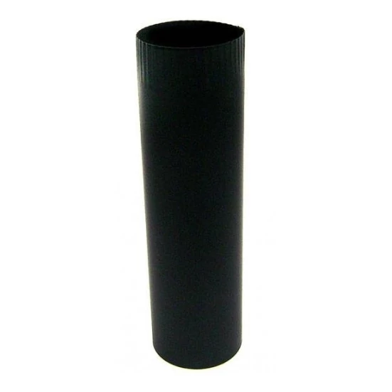 Fekete füstcső 120/80 0.5mm