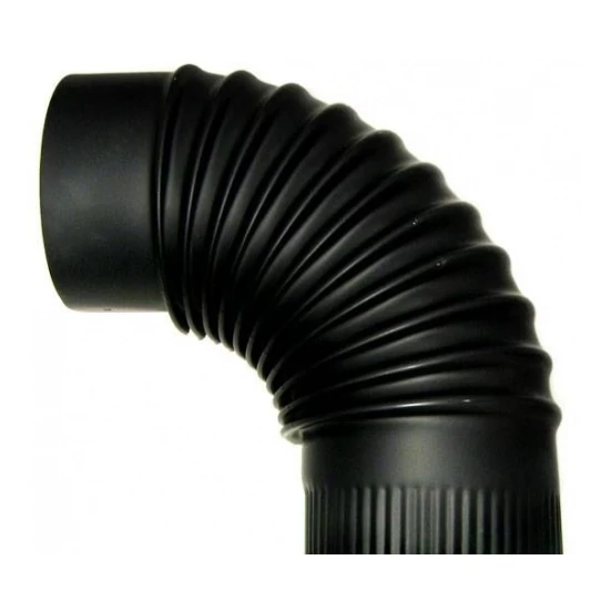 Fekete könyök 120/90 0.5mm