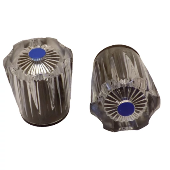 Kristályfogantyú 1/2" KÉK