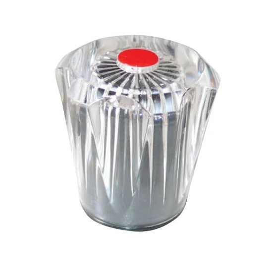 Kristályfogantyú 1/2" PIROS