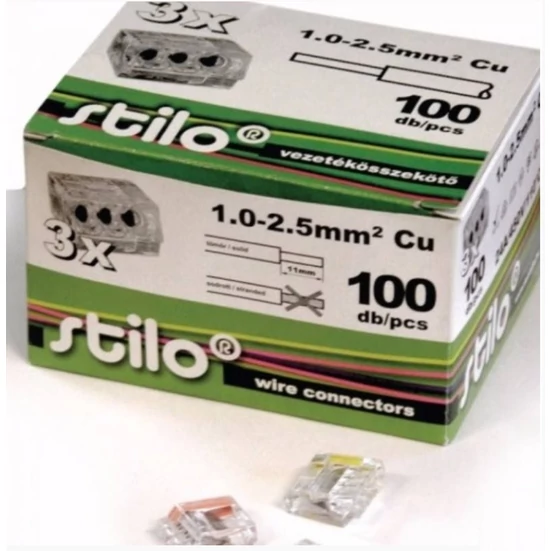 Stilo Vezetékösszekötő 3x2,5