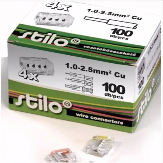 Stilo Vezetékösszekötő 4x2,5