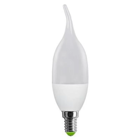 LED GYERTYA fényforrás E14 6W 6500K gyertyaláng forma