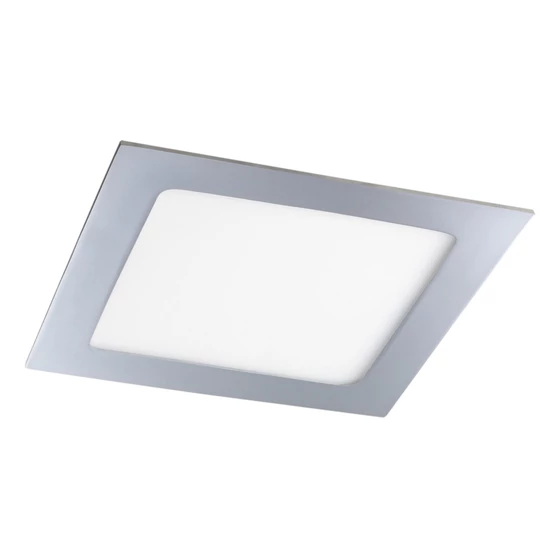 RÁBALUX Lois, Beépíthető, króm mennyezeti lámpa, LED 12W 800lm 4000K IP44 170x170mm